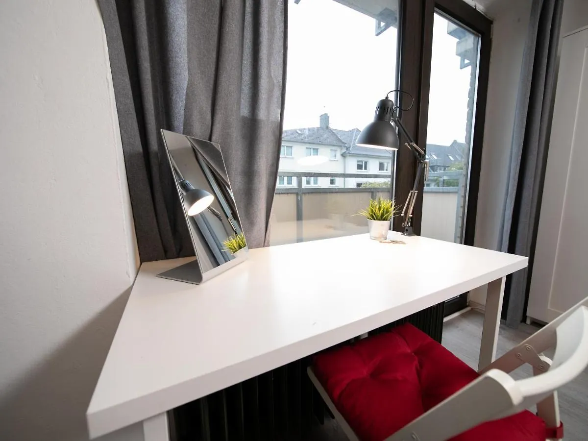 Appartement Studio Rosso - Zentral - Altstadt - Balkon - Messe à Düsseldorf Allemagne